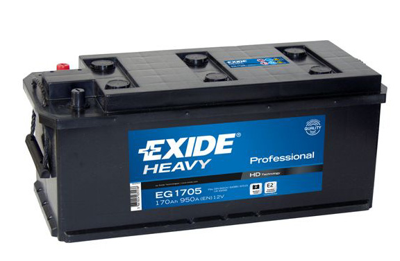 Baterie de pornire EG1705 EXIDE 12V 170Ah